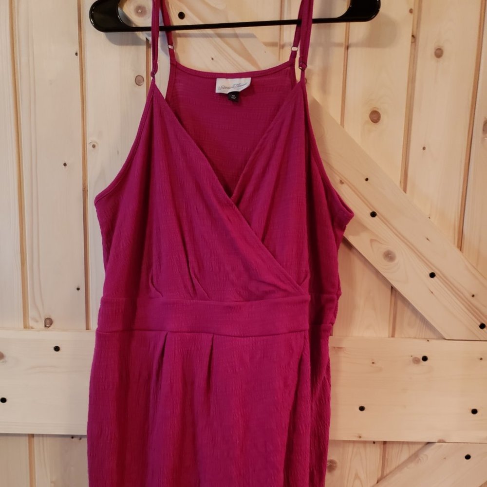 Universal Threads Sleeveless Dark pink Dress (XXL)